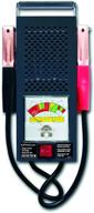 🔋 schumacher 100 amp battery load tester and voltmeter logo