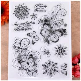 img 1 attached to KWELLAM Christmas Snowflakes Decoration Scrapbooking Scrapbooking & Stamping