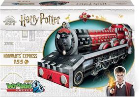 img 4 attached to Potter Hogwarts Express 3D Puzzle by Wrebbit