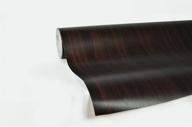 🦏 rhinoc diy xpo 3mil mahogany wood grain vinyl wrap - ideal for cars, furniture, and appliances (3ft x 48 inch) logo
