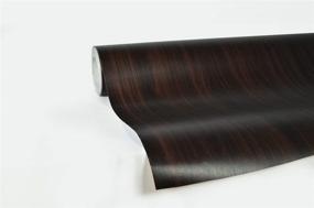 img 1 attached to 🦏 RHINOC DIY XPO 3MIL Махагони пленка с древесной текстурой - идеально подходит для автомобилей, мебели и бытовой техники (3 фута x 48 дюймов)
