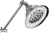 🚿 delta 75172 bell showerhead: adjustable arm extender & chrome finish | explore now! logo