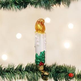 img 2 attached to Enhance Your Christmas Tree with Old World Glass Blown Ornaments: Clip-On Candle Decorations