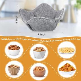 img 3 attached to 🍽️ Convenient Microwave Huggers Holder Meals: Keep Your Food Warm and Tasty!