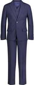 img 4 attached to Stylish and Sophisticated: Calvin Klein 3 Piece Formal Peacoat for Boys' Clothing