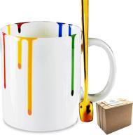 vibrant colorful mug, perfect gift for an elegant daughter and coworker's birthday logo