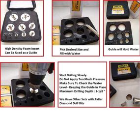 img 1 attached to Efficient Diamond Drilling for Porcelain with DrilaxTM Bathroom Tool