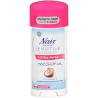 nair sensitive formula coconut underarms logo