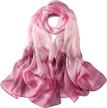 jwsilk chiffon scarf floral fuschia women's accessories and scarves & wraps logo