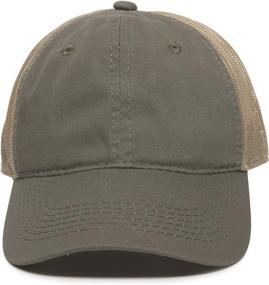 img 3 attached to 🧢 Ultimate Blend of Comfort and Style: Outdoor Cap Garment Washed Meshback Cap