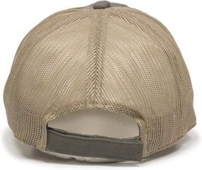 img 1 attached to 🧢 Ultimate Blend of Comfort and Style: Outdoor Cap Garment Washed Meshback Cap