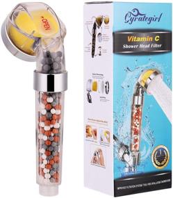 img 4 attached to Gyrategirl Vitamin C Filter Shower Head with 3 Lemons Replacement Balms: Ultimate Chlorine Removal and Skin/Hair Therapy for Hard Water and Air Purification