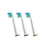 🪥 waterpik sensonic complete care compact replacement tooth brush heads, srsb-3w, pack of 3 logo