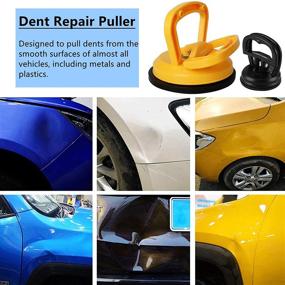 img 2 attached to 🔧 Dent Puller Handle Lifter with Suction Cup - Ideal for Car Dent Repair, Glass, Tiles, Mirrors, Granite Lifting, and Object Moving - XUMAKI Dent Remover Tools