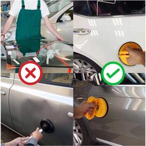 img 1 attached to 🔧 Dent Puller Handle Lifter with Suction Cup - Ideal for Car Dent Repair, Glass, Tiles, Mirrors, Granite Lifting, and Object Moving - XUMAKI Dent Remover Tools