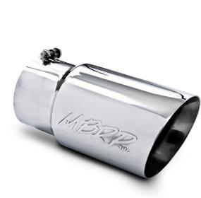 img 1 attached to MBRP T5074 6-Inch Dual Wall Angled Exhaust Tip (T304) for Enhanced SEO