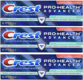 img 1 attached to 🦷 Crest Pro-Health Advanced Extra Deep Clean Mint Toothpaste - Pack of 3, 3.5 oz each: Optimized Dental Solution