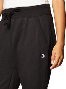 img 1 attached to Champion Womens Powerblend Jogger Medium Sports & Fitness and Team Sports