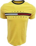 👕 tommy hilfiger signature classic t-shirt for men's clothing - t-shirts & tanks logo