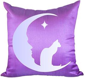 img 3 attached to 🐱 Cat Moon Stencil, 4.5 x 4.5 inch (S) - Halloween Stencils for Painting Template