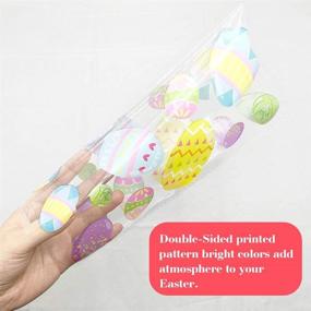 img 2 attached to 🍪 120-Pack Easter Cookie Bags | Treat Bags with Ties | Cellophane Bags for Cookies, Candy | Easter Party Supplies