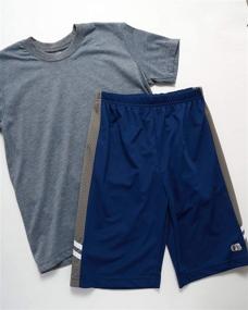 img 2 attached to 👕 Boys' Clothing Sets: High-Performance 4 Piece T-Shirt Collection for Boys