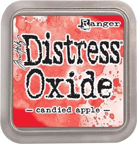 img 1 attached to 🍎 Ranger Distress Oxides Ink Pad in Candied Apple - Tim Holtz Collection