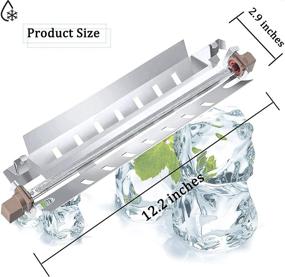 img 3 attached to 🌡️ Premium Quality WR51X10055 Refrigerator Defrost Heater: Compatible with WR55X10025 Temperature Sensor & WR50X10068 Defrost Thermostat for GE Hotpoint Refrigerators - Replaces WR51X10030