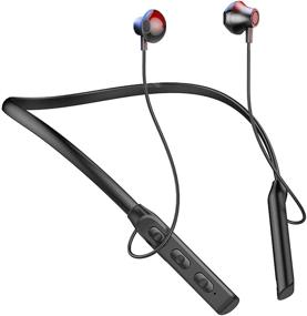 img 4 attached to Magnetic Bluetooth Headphones Cancelling Compatible