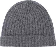 🎩 optimized: luxury 100% cashmere beanie for men, soft & warm mens hat in a stylish gift box logo