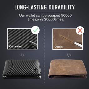 img 2 attached to Zitahli Men's Slim Wallets – Optimal Blocking for Men's Accessories