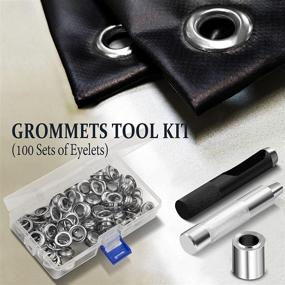 img 3 attached to Anley Grommet Tools Kit Self Piercing