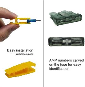 img 1 attached to IZTOSS 50Pcs Car Blade Standard Fuses Set 2A 3A 5A 7