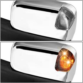 img 1 attached to 🚗 DNA Motoring TWM-012-T999-CH-SM Heated Foldable Towing Side Mirrors with LED Turn Signal for 02-08 Ram 1500/03-09 Ram 2500 3500