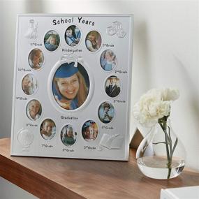 img 1 attached to 🎓 Elegance School Years K-12 Picture Frame: Showcase Memorable Journey with 13 Openings