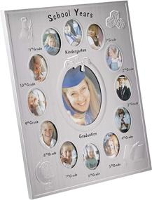 img 4 attached to 🎓 Elegance School Years K-12 Picture Frame: Showcase Memorable Journey with 13 Openings