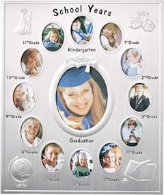 img 3 attached to 🎓 Elegance School Years K-12 Picture Frame: Showcase Memorable Journey with 13 Openings