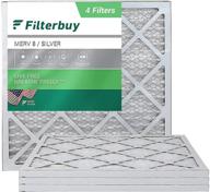 🔍 улучшите свою систему hvac с помощью фильтров для печей filterbuy 22x22x1 с плиссированными складками для оптимальной фильтрации логотип