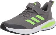adidas fortarun elastic: unisex girls' athletic running shoes logo