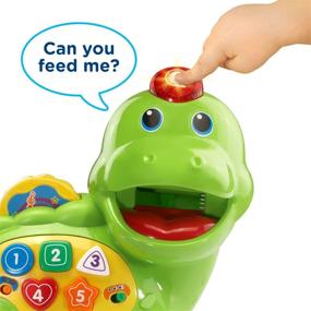 img 2 attached to 🦖 VTech Chomp And Count Dino: Engaging Learning Toy for Kids