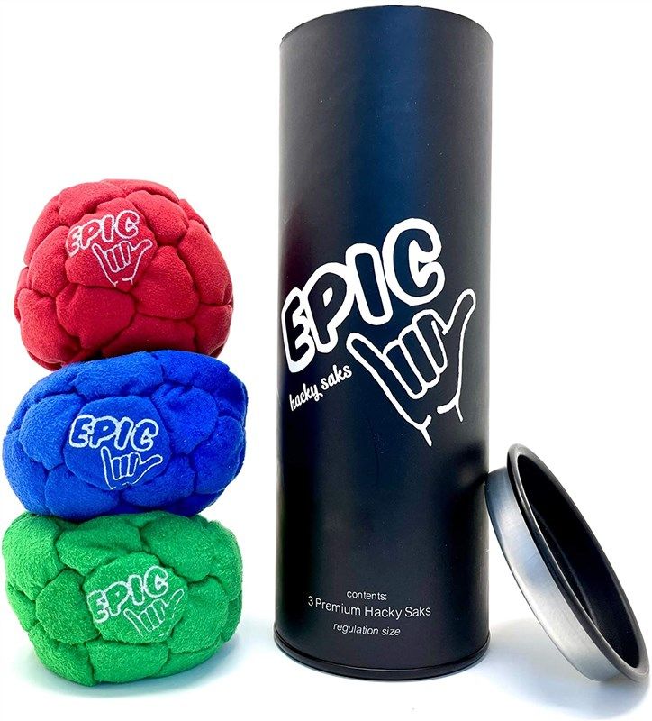 epic hacky balls footbag storage 로고