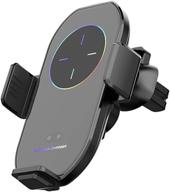 wireless charger automatic sensor holder logo