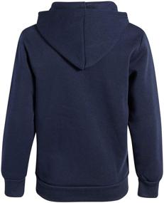 img 2 attached to 👕 Charcoal Boys' Clothing: Quad Seven Fleece Hoodie - Fashionable Hoodies & Sweatshirts