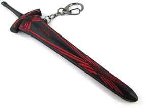 img 4 attached to Versatile Cosplay Arthur Excalibur Accessories in Unisex Brdwn Design for Enhanced Keyrings & Keychains
