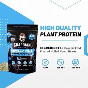 img 3 attached to Guardian Athletics Hemprotein Gluten Free Servings