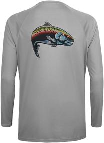 img 4 attached to HDE Performance Fishing Shirts Men Outdoor Recreation for Outdoor Clothing