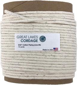 img 3 attached to 🧵 Cotton Piping Cord Size #0 - 5/32 Inch (10 Yards)