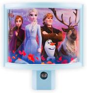 🌙 волшебная ночная лампа с led-подсветкой disney frozen wrap shade - идеальное решение для превращения девичьей спальни в удивительное место, ul-сертифицированная - идеально подходит для детской, ванной логотип