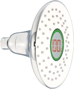 img 4 attached to 🚿 WaterHawk Smart Shower Head: 6 Inch Eco-Friendly Rain Shower Head with Real-Time LED Display for Water Conservation and Temperature Tracking