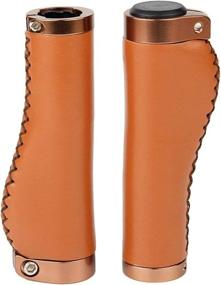 img 2 attached to 🚴 Ultimate Comfort and Control: TaoXiong Double Lock-on Leather Bike Handlebar Grips